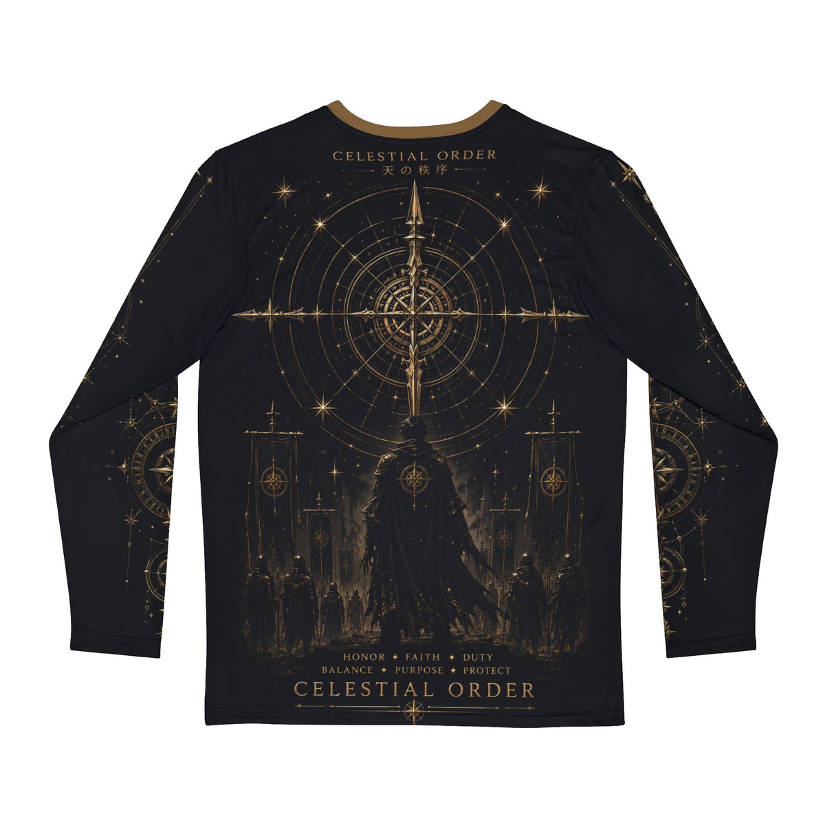 Kage no Michi | Celestial Order | Performance Long Sleeve Tee | HOA-ARC-KNM-D1