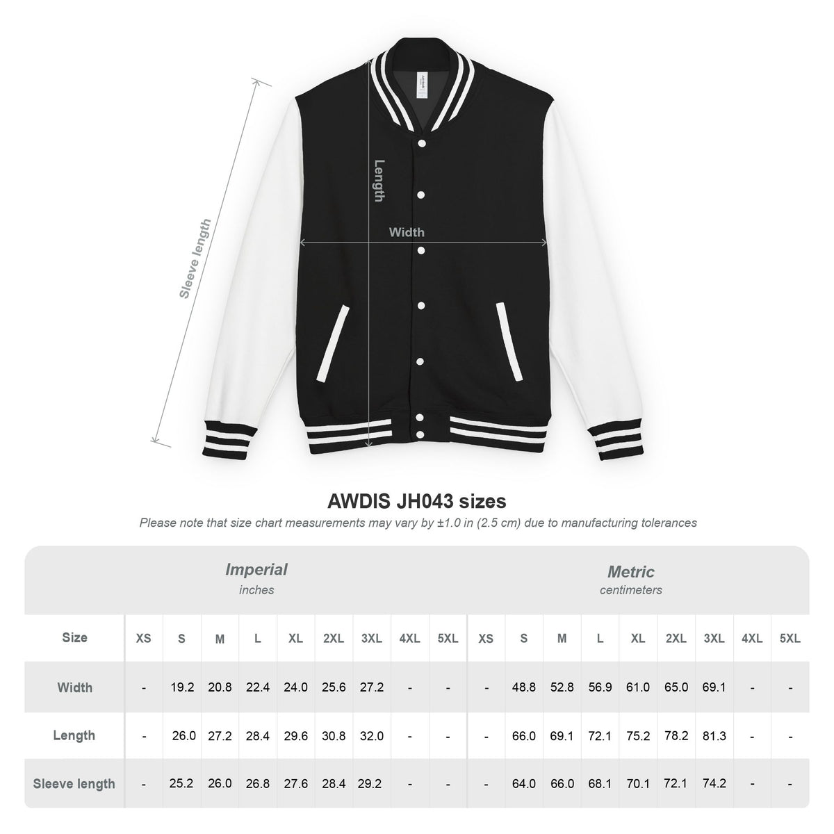 AUR-AS-MAN-C1-SEP26-J2 | LETTERMAN JACKET | RELAXED FIT | UNISEX