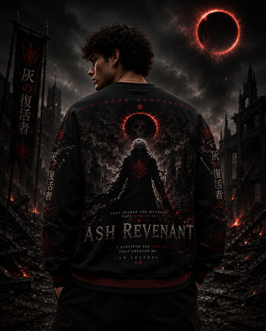 Men's Crewneck Long Sleeve Sweatshirt | AM-FV-LG-AR-02-D-701