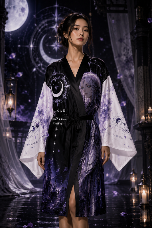 Lunar Priestess Kimono | AUR-MER-LPK-701