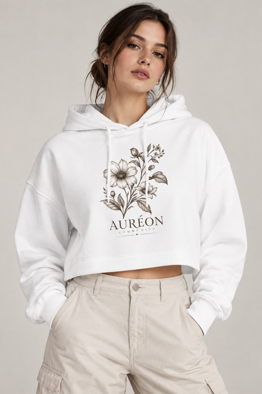 HOA-AL-BC-D1-S26-CH2 | CROPPED HOODIE | RELAXED FIT | WOMEN'S