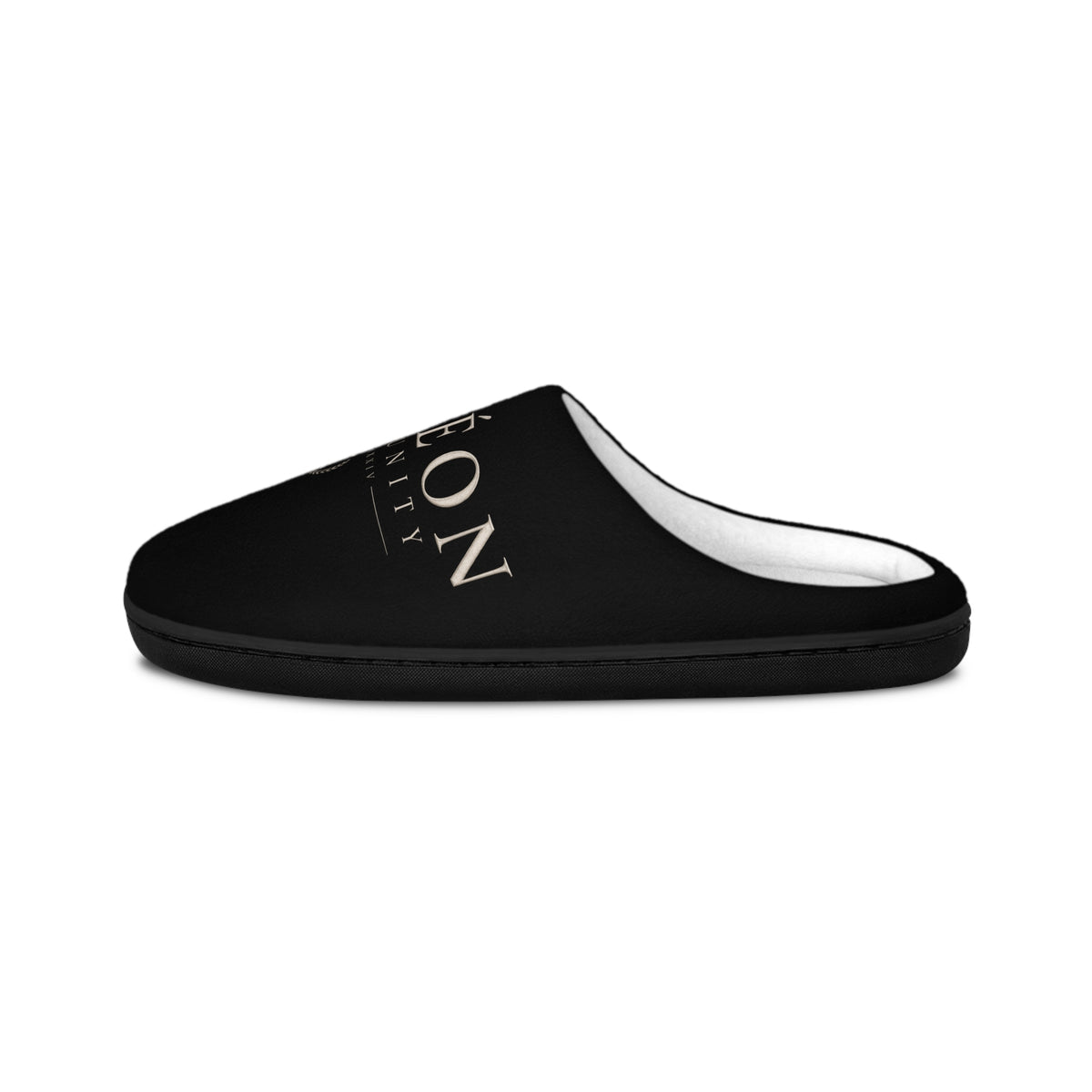 HOA-AL-COM-D1-SEP26-FT2 | Men's Black Luxe Slippers