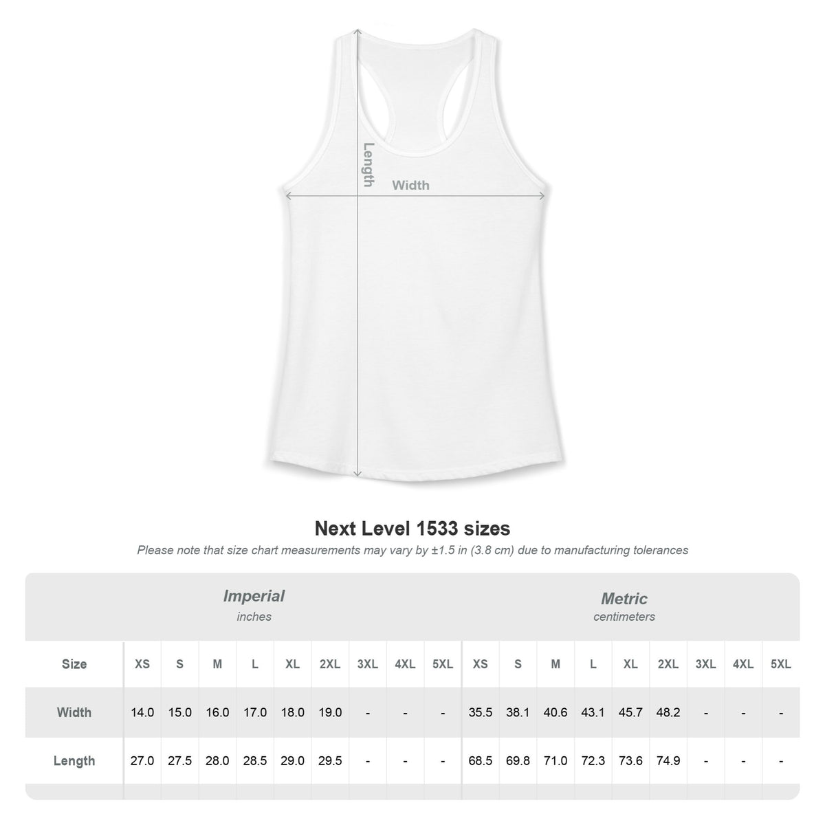 HOA-AL-COM-D1-S26-RT2 | RACERBECK TANK | PREMIUM FIT | WOMEN