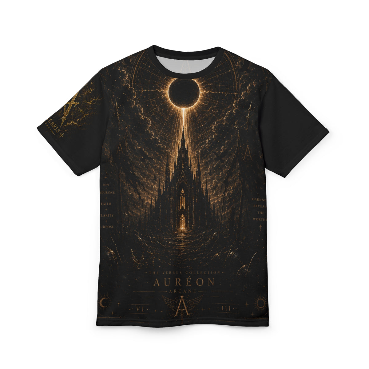 AURÉON ARCANE | LUX IN TENEBRIS | VISIONS DIVISION TEE | AA-VIS-T-M-701