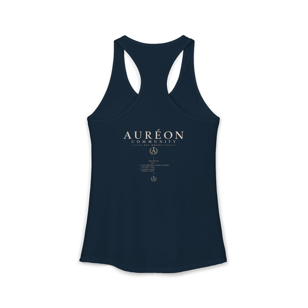 HOA-AL-COM-D1-S26-RT2 | RACERBECK TANK | PREMIUM FIT | WOMEN