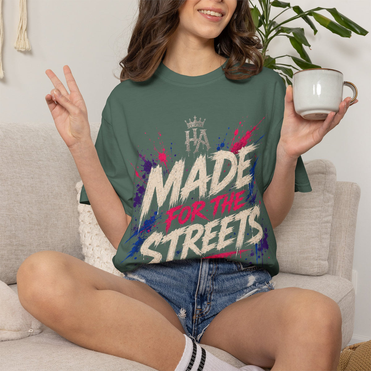 AUR-AS-MFS-LTD-SEP26-T1 | T-SHIRT | HEAVY WEIGHT GARMENT DYED TEE | UNISEX