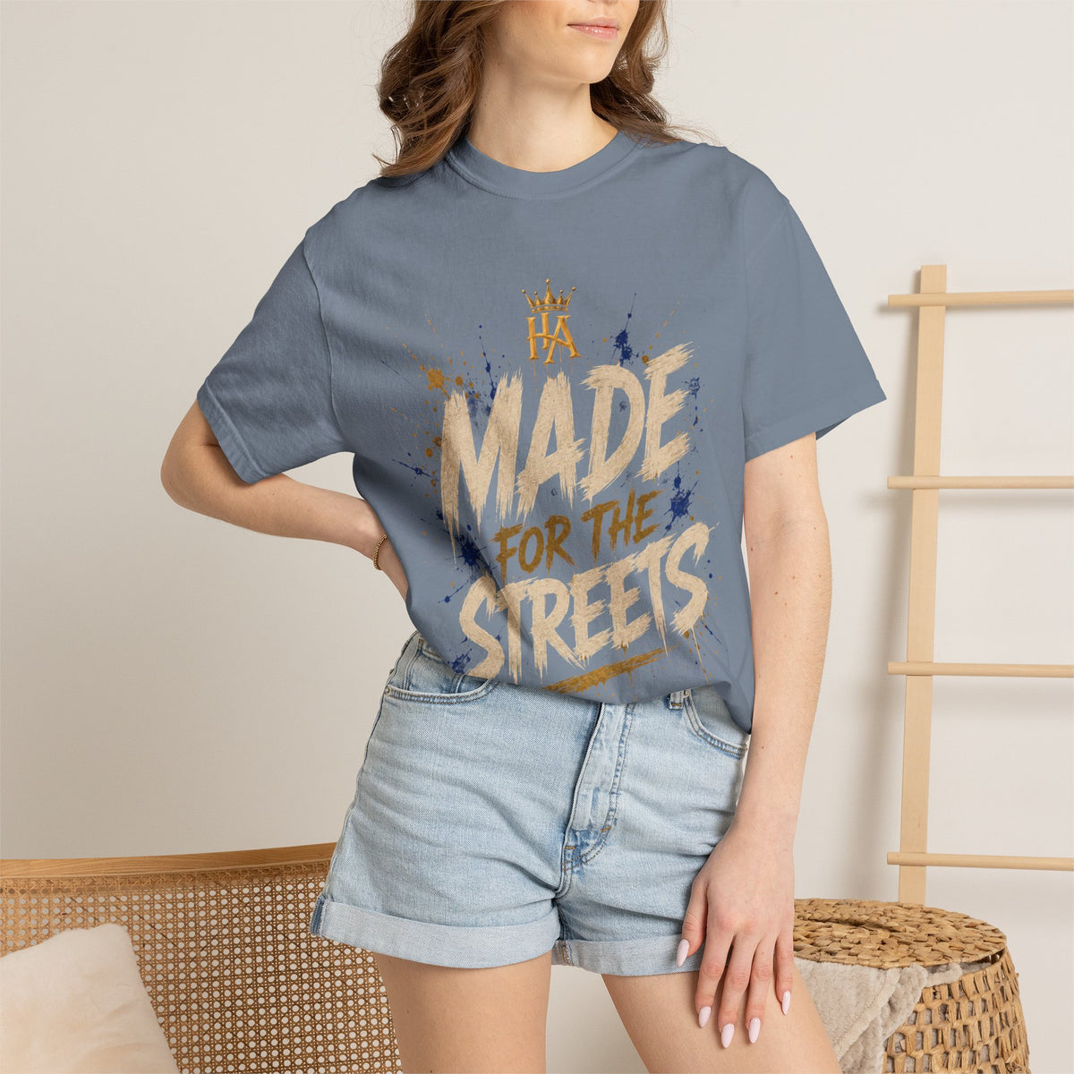 AUR-AS-MFS-LTD-SEP26-T2 | T-SHIRT | HEAVY WEIGHT GARMENT DYED TEE | UNISEX