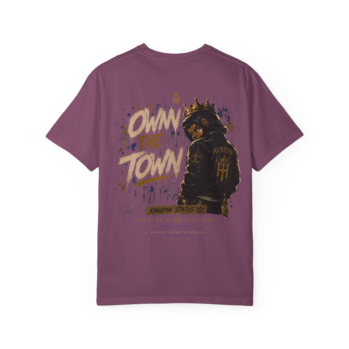 AUR-AS-MFS-LTD-SEP26-T2 | T-SHIRT | HEAVY WEIGHT GARMENT DYED TEE | UNISEX