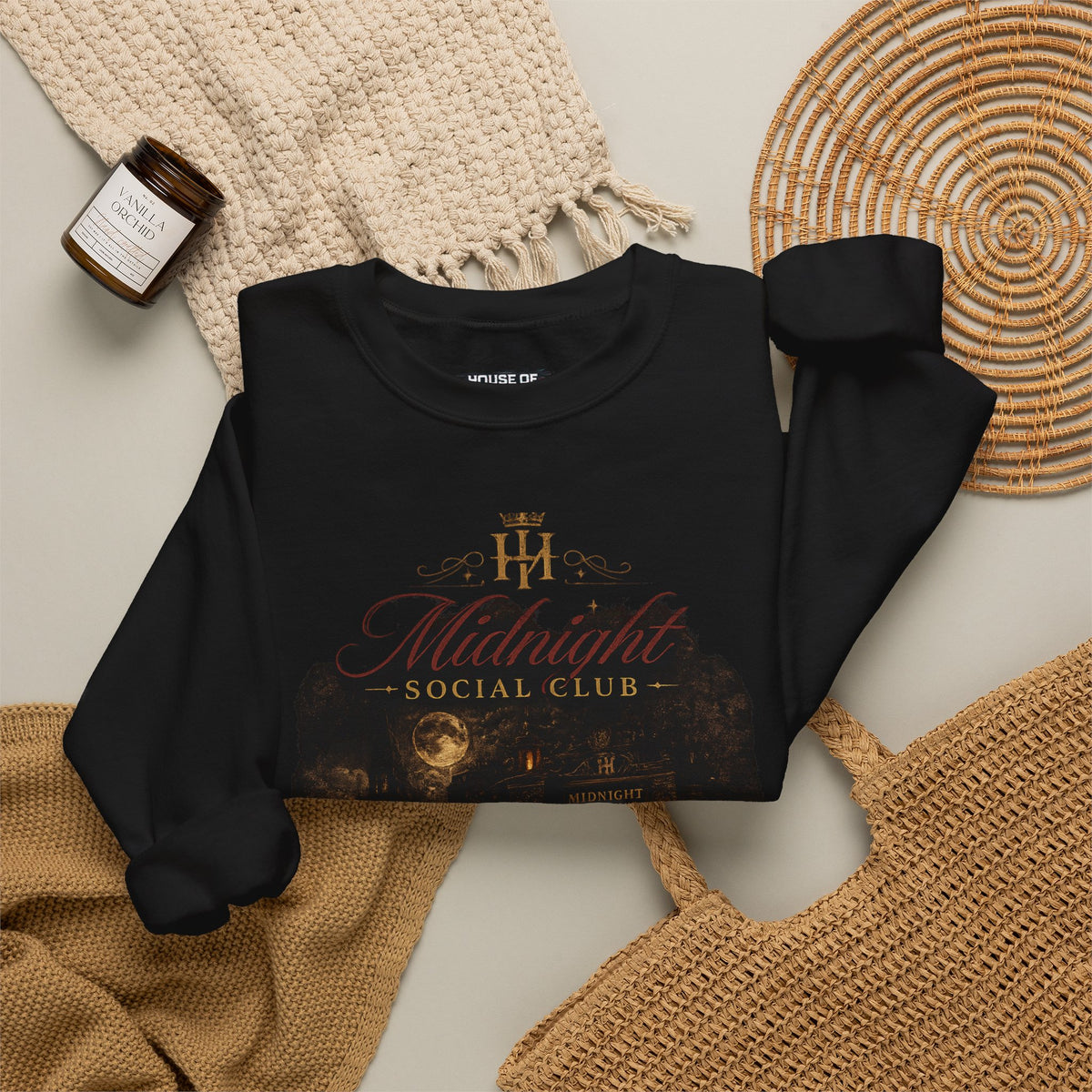 HOA-AL-GC-D1-SEP26-CS1 | CREWNECK SWEATSHIRT | RELAXED FIT | MEN'S