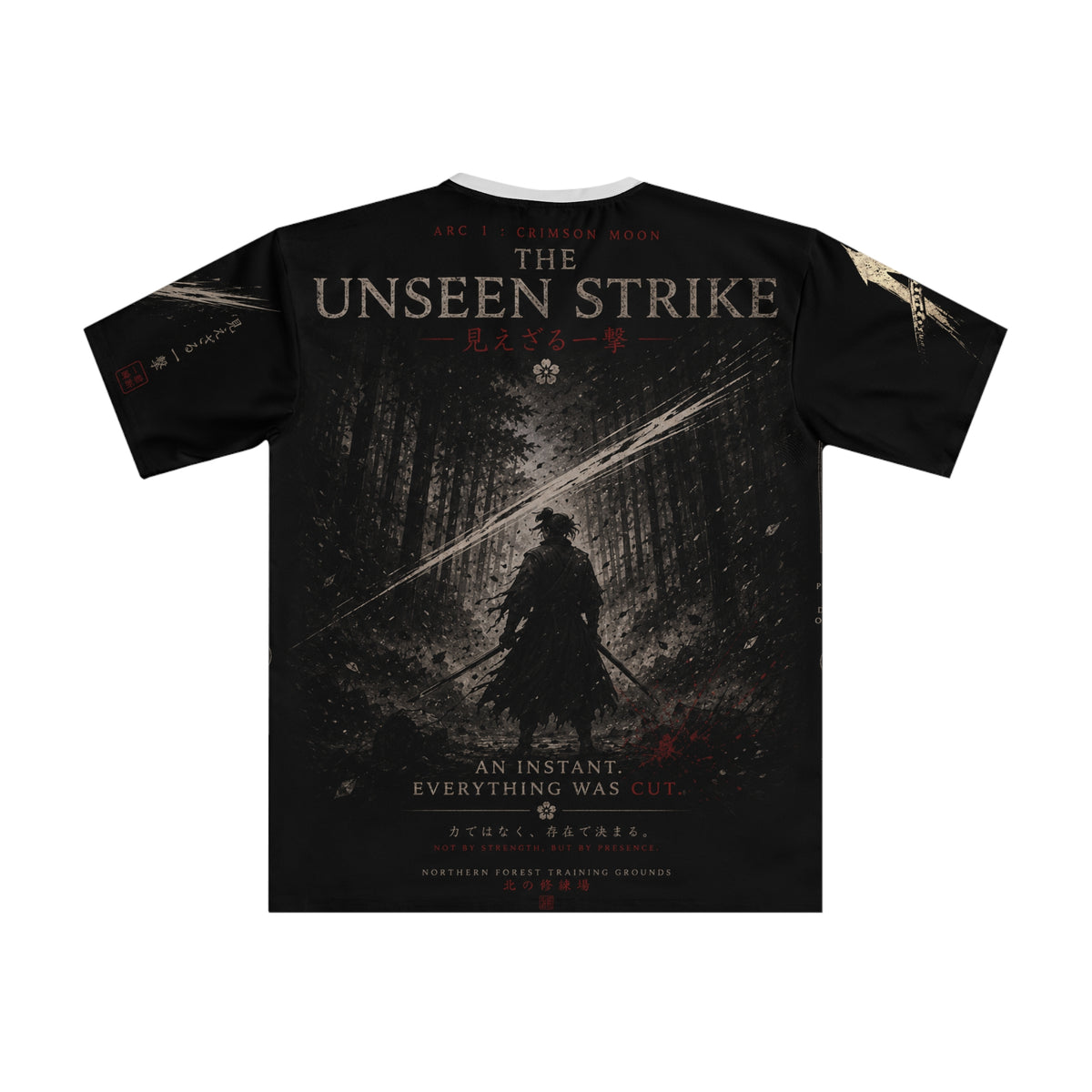 Kage no Michi | The Unseen Strike | Men's Oversized Drop Shoulder Tee |  HOA-ARC-KNM-D1