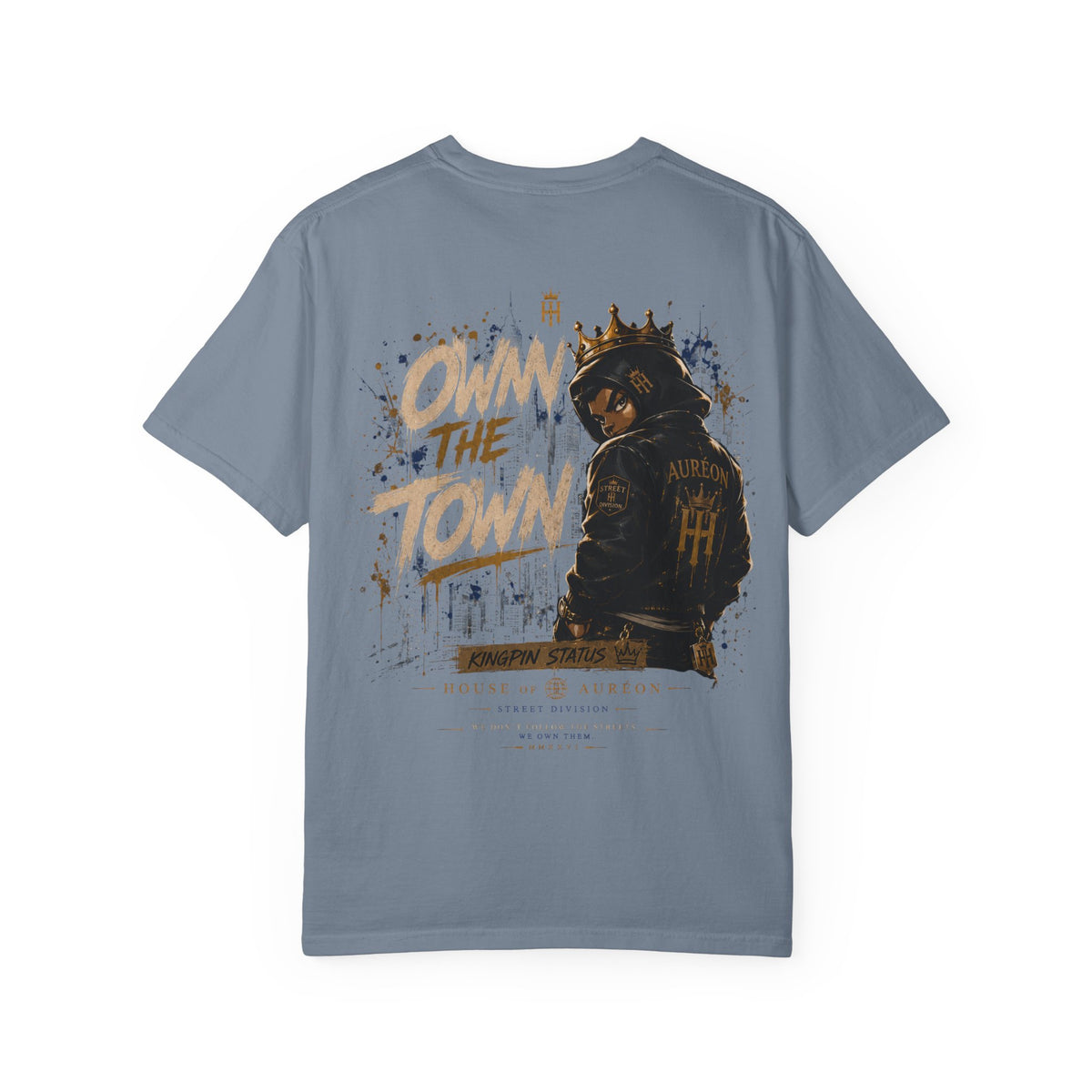 AUR-AS-MFS-LTD-SEP26-T2 | T-SHIRT | HEAVY WEIGHT GARMENT DYED TEE | UNISEX
