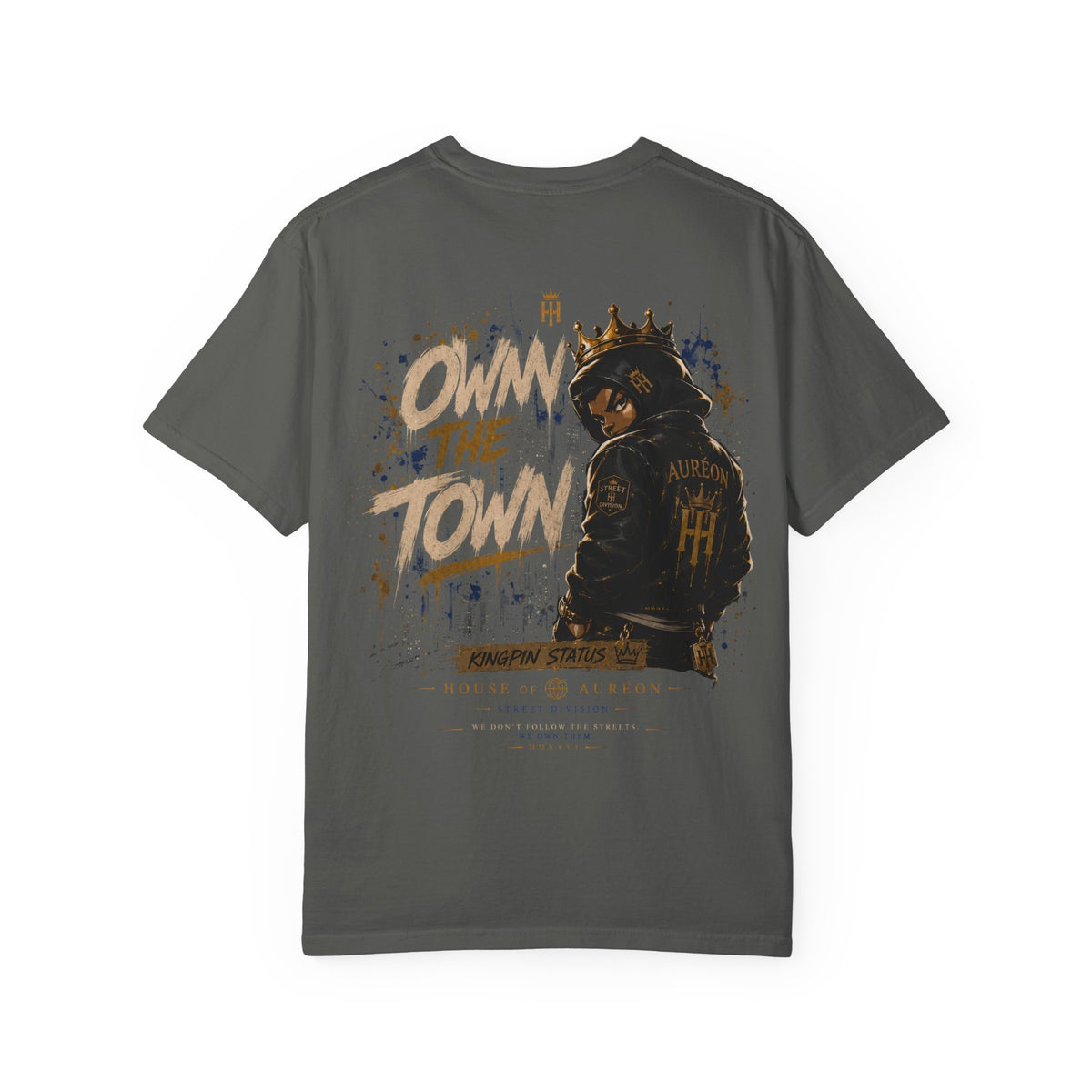 AUR-AS-MFS-LTD-SEP26-T2 | T-SHIRT | HEAVY WEIGHT GARMENT DYED TEE | UNISEX