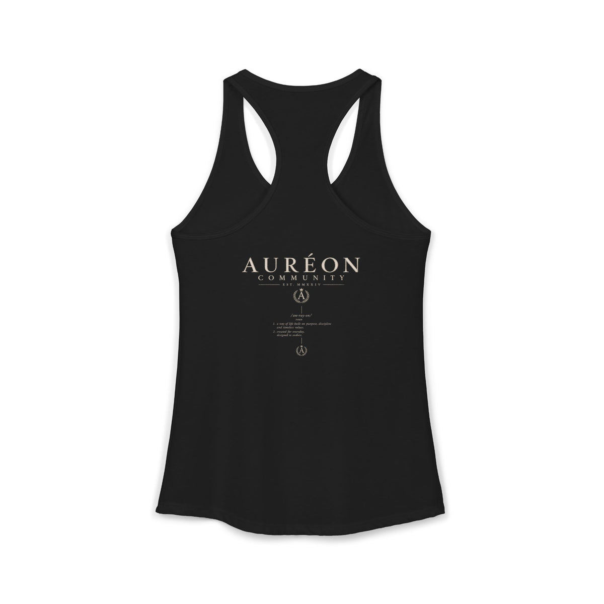 HOA-AL-COM-D1-S26-RT2 | RACERBECK TANK | PREMIUM FIT | WOMEN