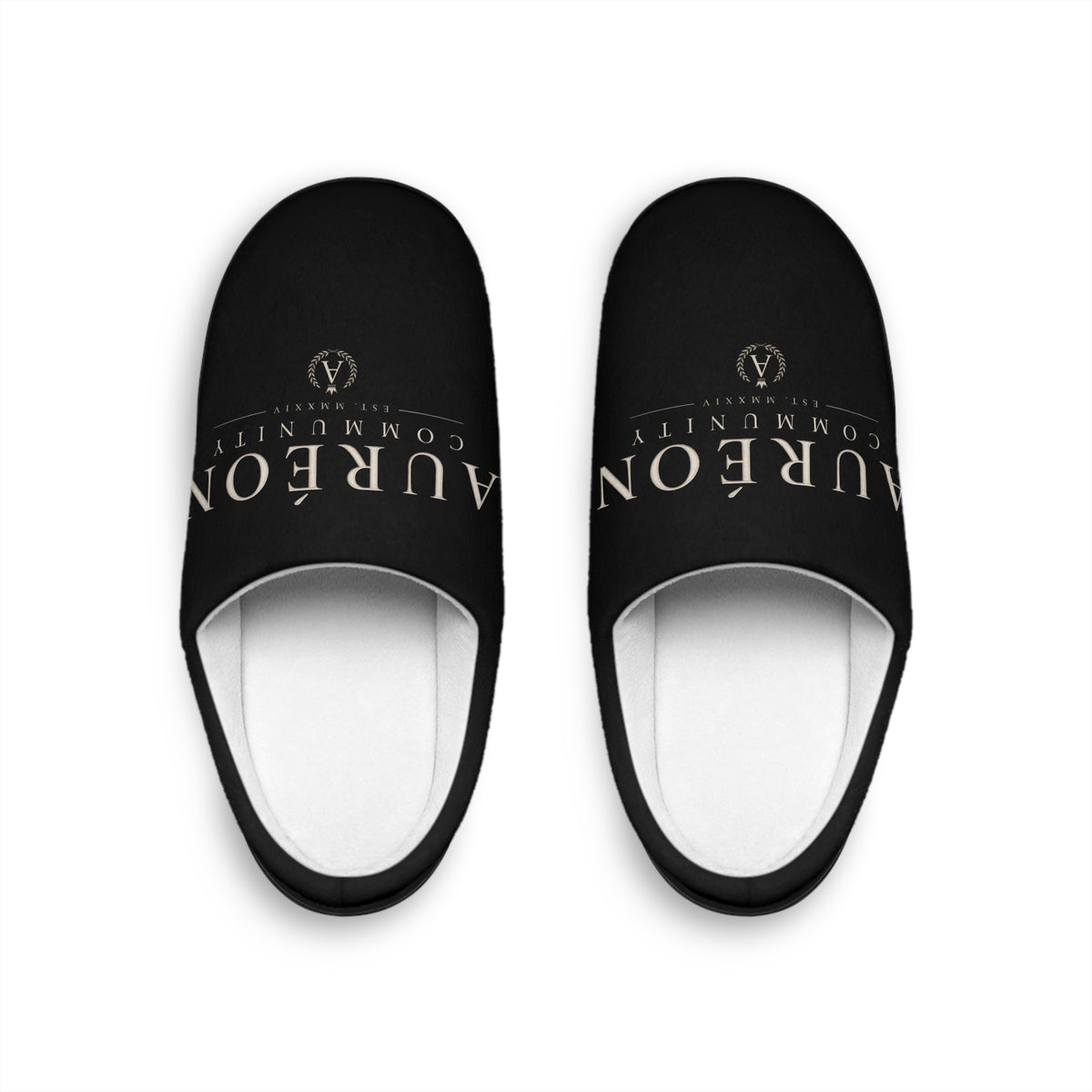 HOA-AL-COM-D1-SEP26-FT2 | Men's Black Luxe Slippers