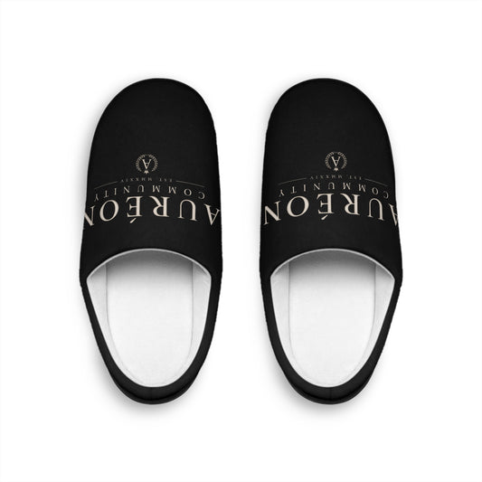 HOA-AL-COM-D1-SEP26-FT2 | Men's Black Luxe Slippers