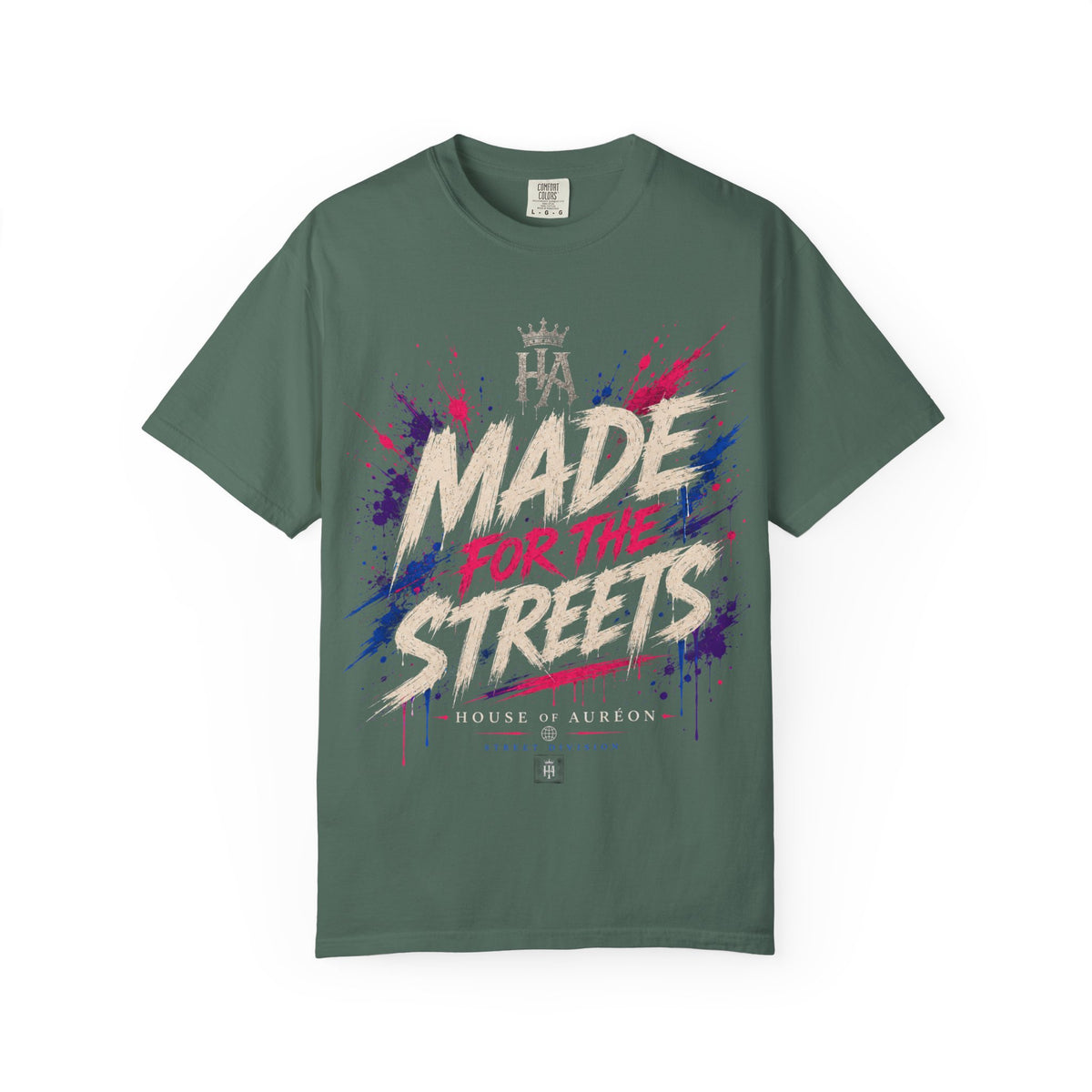 AUR-AS-MFS-LTD-SEP26-T1 | T-SHIRT | HEAVY WEIGHT GARMENT DYED TEE | UNISEX