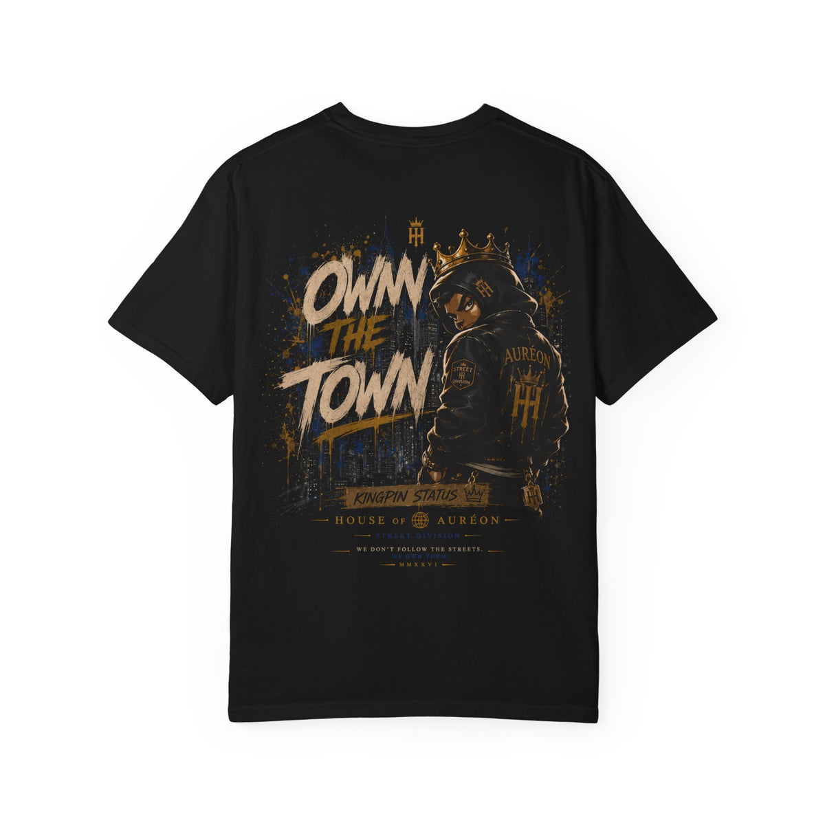 AUR-AS-MFS-LTD-SEP26-T2 | T-SHIRT | HEAVY WEIGHT GARMENT DYED TEE | UNISEX
