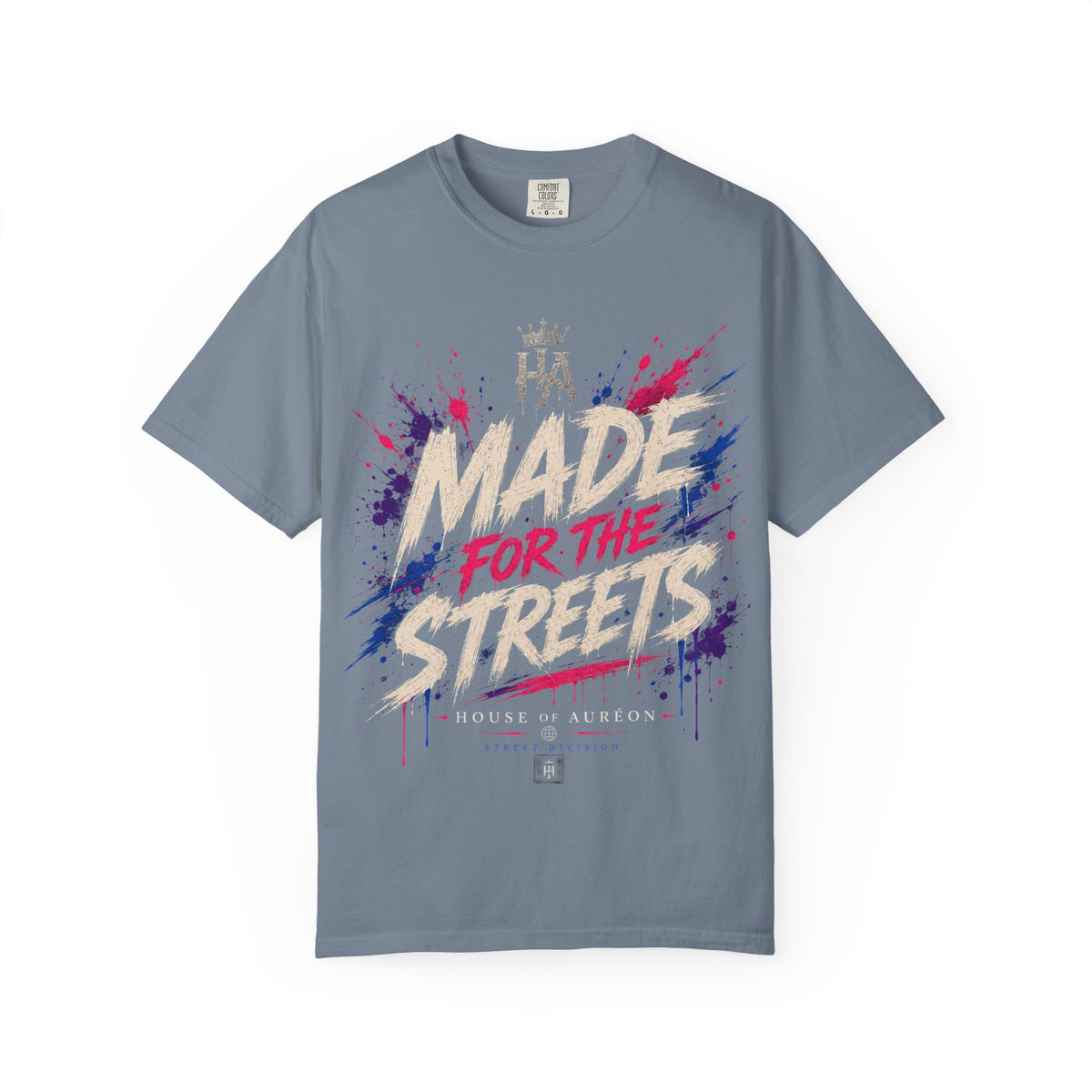 AUR-AS-MFS-LTD-SEP26-T1 | T-SHIRT | HEAVY WEIGHT GARMENT DYED TEE | UNISEX
