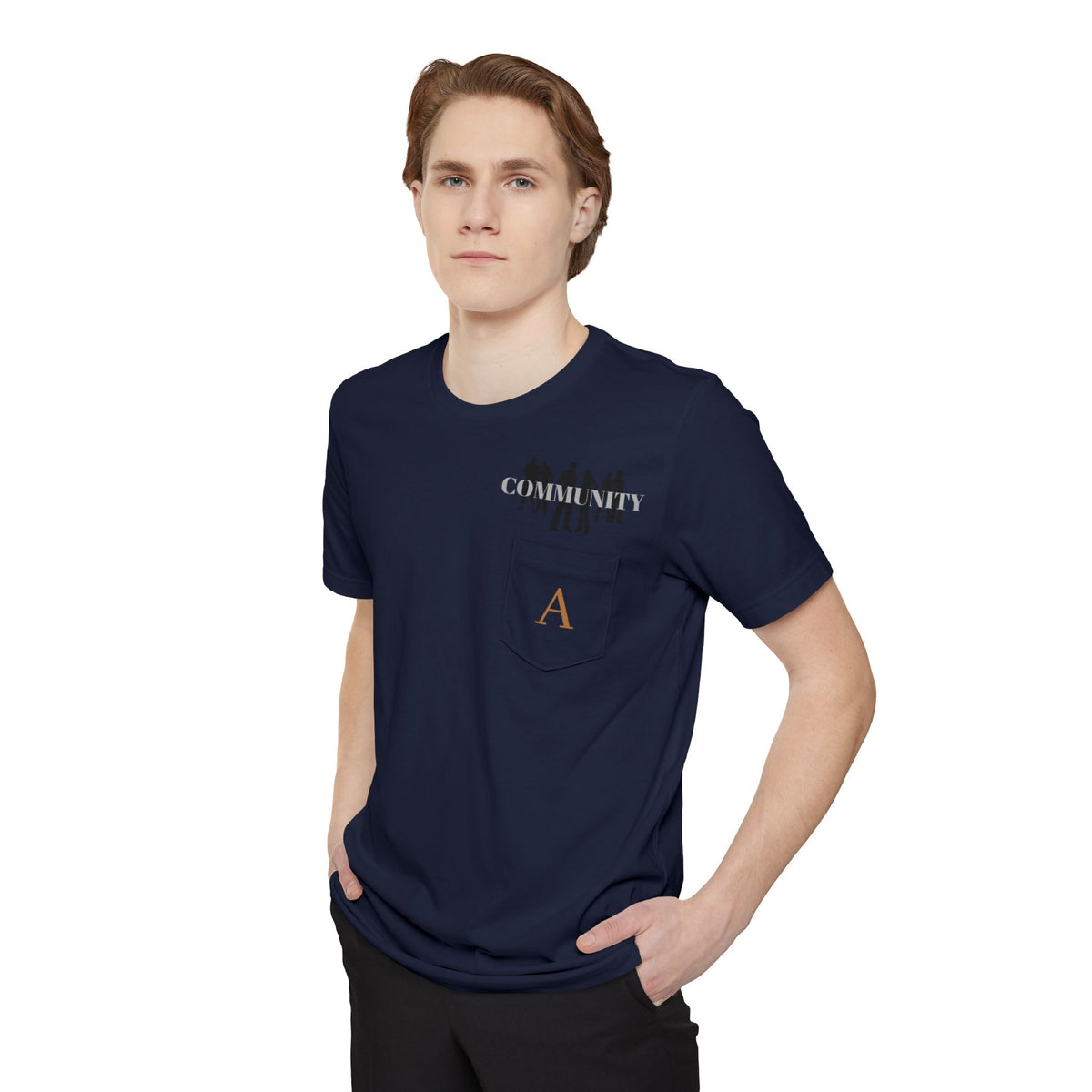 HOA-AL-COM-D1-S26-T5 | POCKET TEE | RELAXED FIT | UNISEX