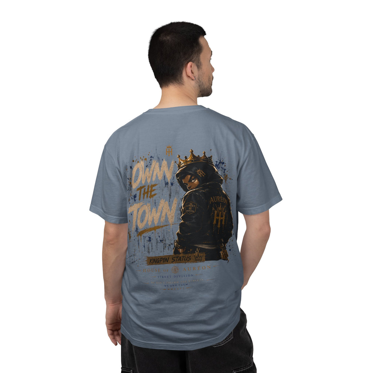 AUR-AS-MFS-LTD-SEP26-T2 | T-SHIRT | HEAVY WEIGHT GARMENT DYED TEE | UNISEX