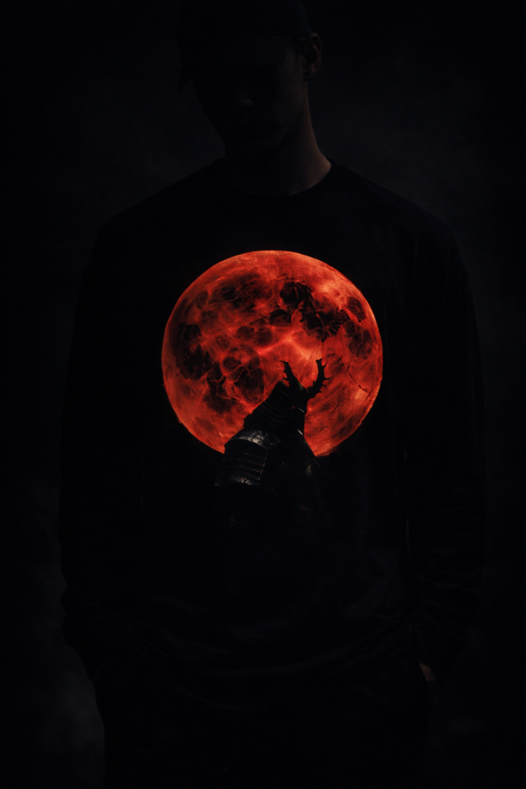 Kage no Michi | Relaxed Fit Long Sleeve | RoninUnisex Long Sleeve Tee | HOA-ARC-KNM-D1