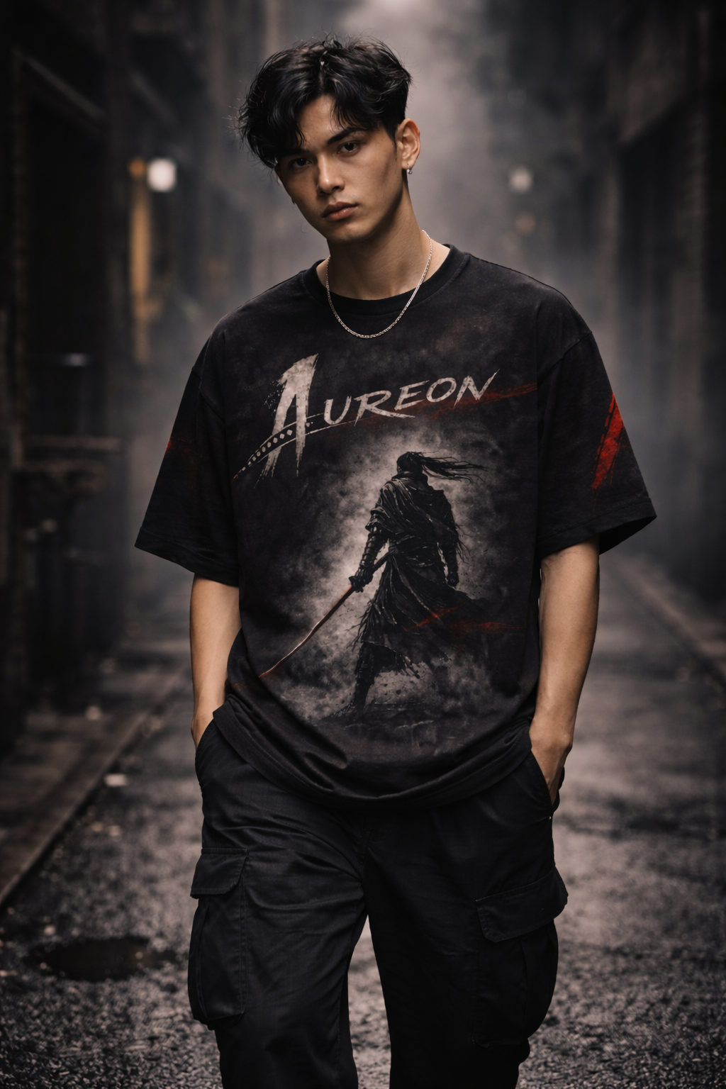 Kage no Michi | Tee | Regular Fit | Unisex | HOA-ARC-KNM-D1