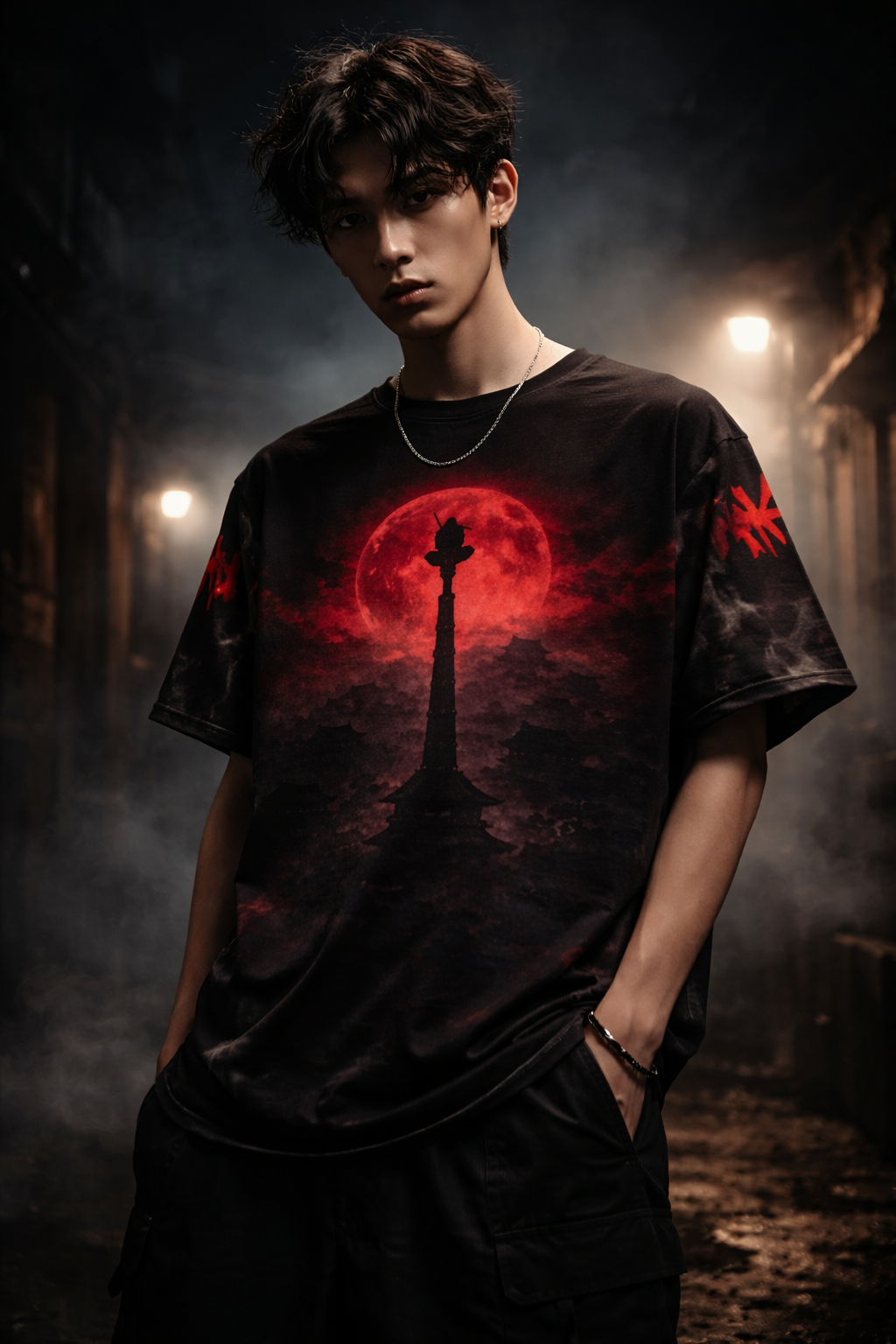 Kage no Michi | Regular Fit Tee | Silent Shinobi | HOA-ARC-KNM-D1