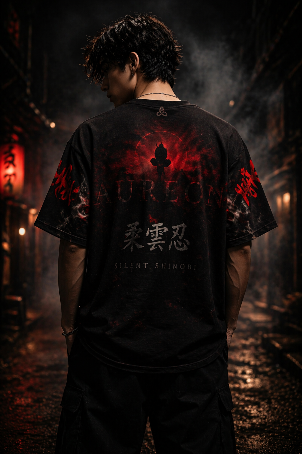 Kage no Michi | Regular Fit Tee | Silent Shinobi | HOA-ARC-KNM-D1