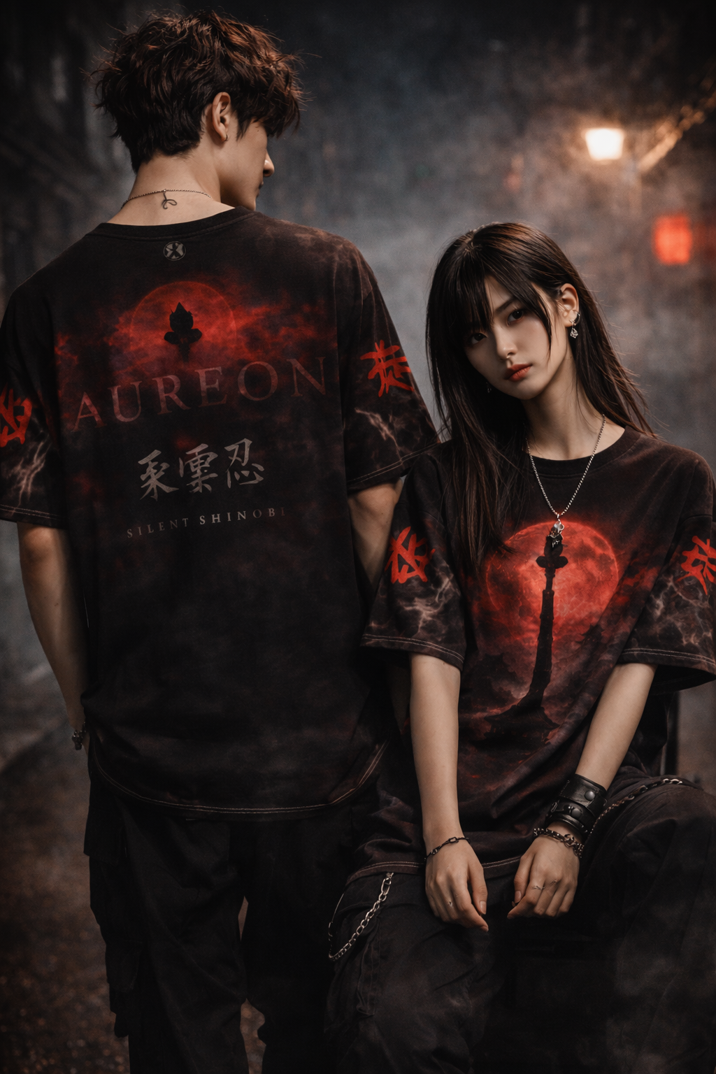 Kage no Michi | Regular Fit Tee | Silent Shinobi | HOA-ARC-KNM-D1