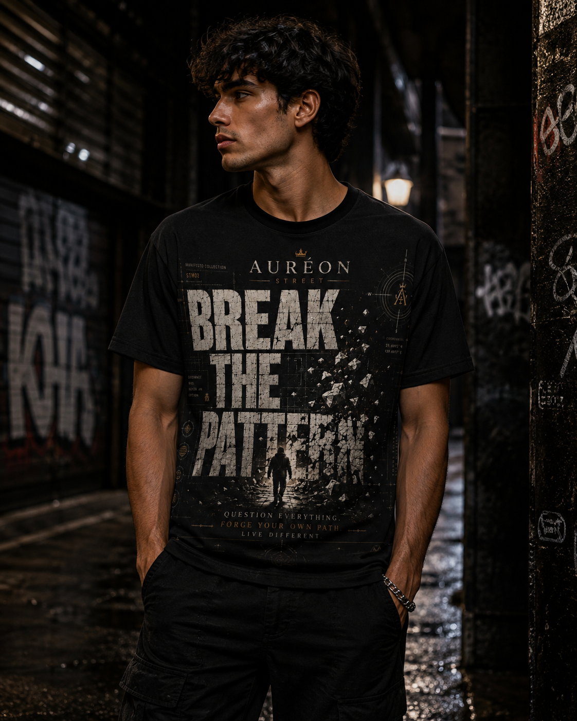 AUR-AS-M-C1-SEP26-T2 | T-SHIRT | PREMIUM FIT | MEN'S