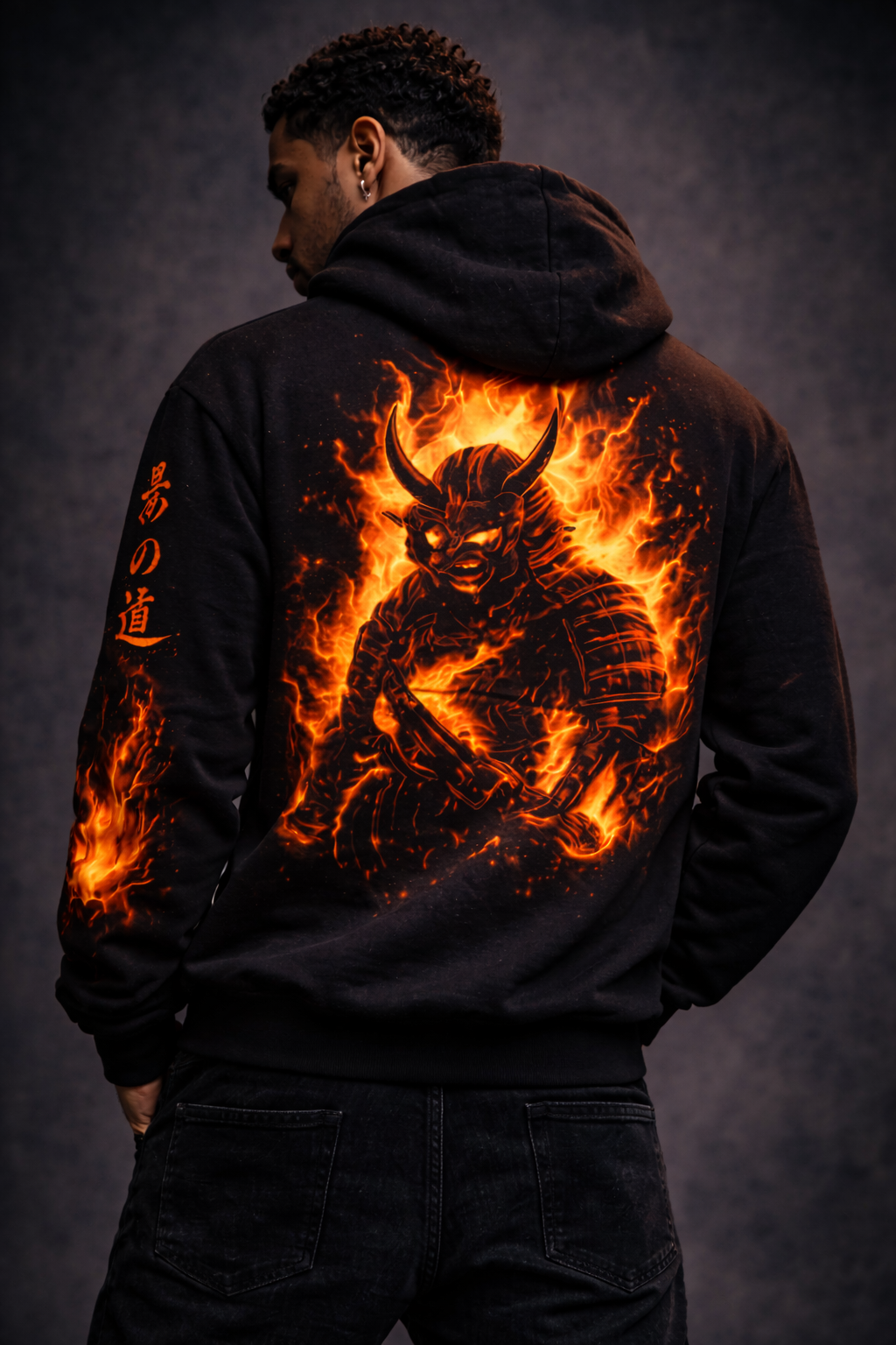 Kage no Michi | Hoodie | Infernal Oni | HOA-ARC-KNM-D1