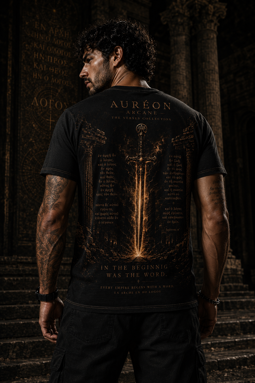 AURÉON ARCANE | VERSES | Men's First Word | AA-VD-FW-BAG-MAT-701