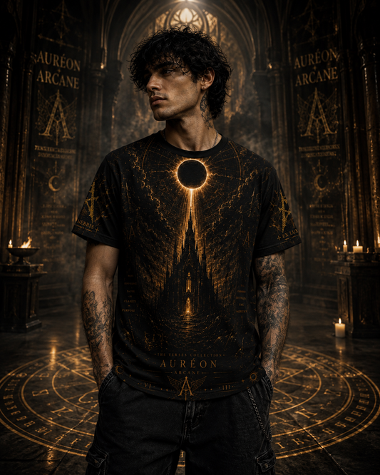 AURÉON ARCANE | LUX IN TENEBRIS | VISIONS DIVISION TEE | AA-VIS-T-M-701