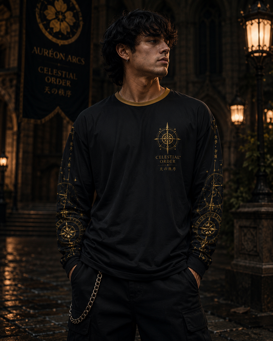 Kage no Michi | Celestial Order | Performance Long Sleeve Tee | HOA-ARC-KNM-D1