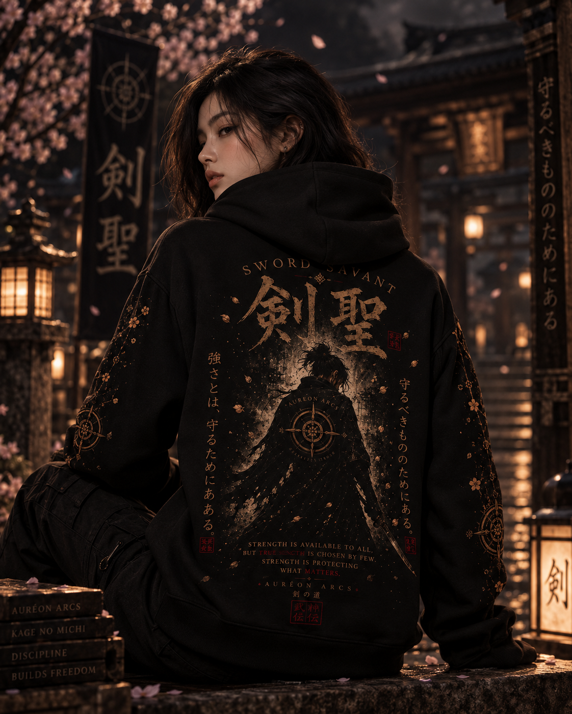 Kage No Michi | Unisex Hoodie | Sword Savant | HOA-ARC-KNM-D1