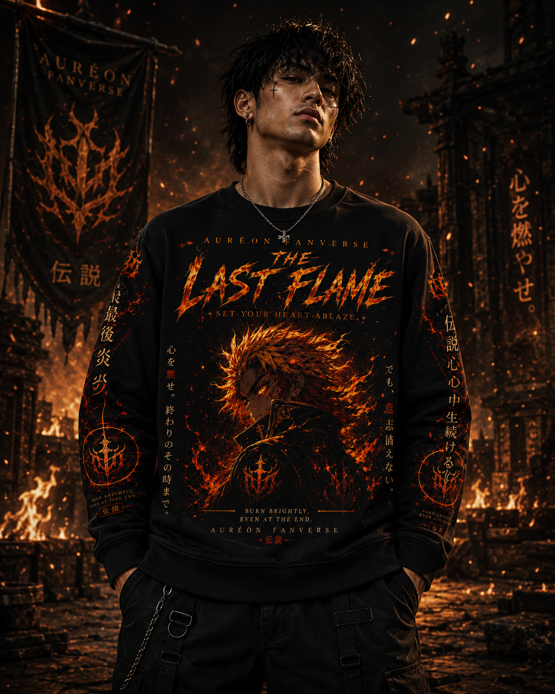 Men's Regular Fit Long Sleeve | AM-LGD-TLF-SW02