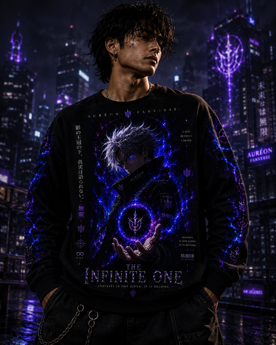 Men's Long Sleeve Tee | AM-LGD-INF-ONE-SW01