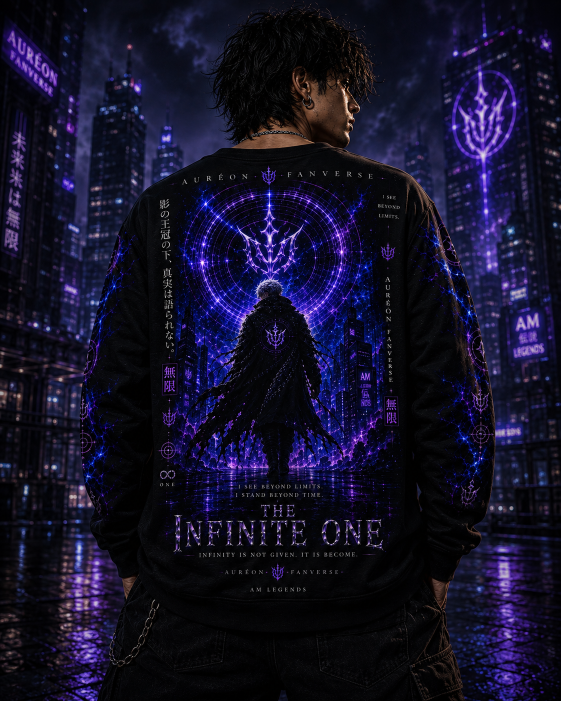 Men's Long Sleeve Tee | AM-LGD-INF-ONE-SW01