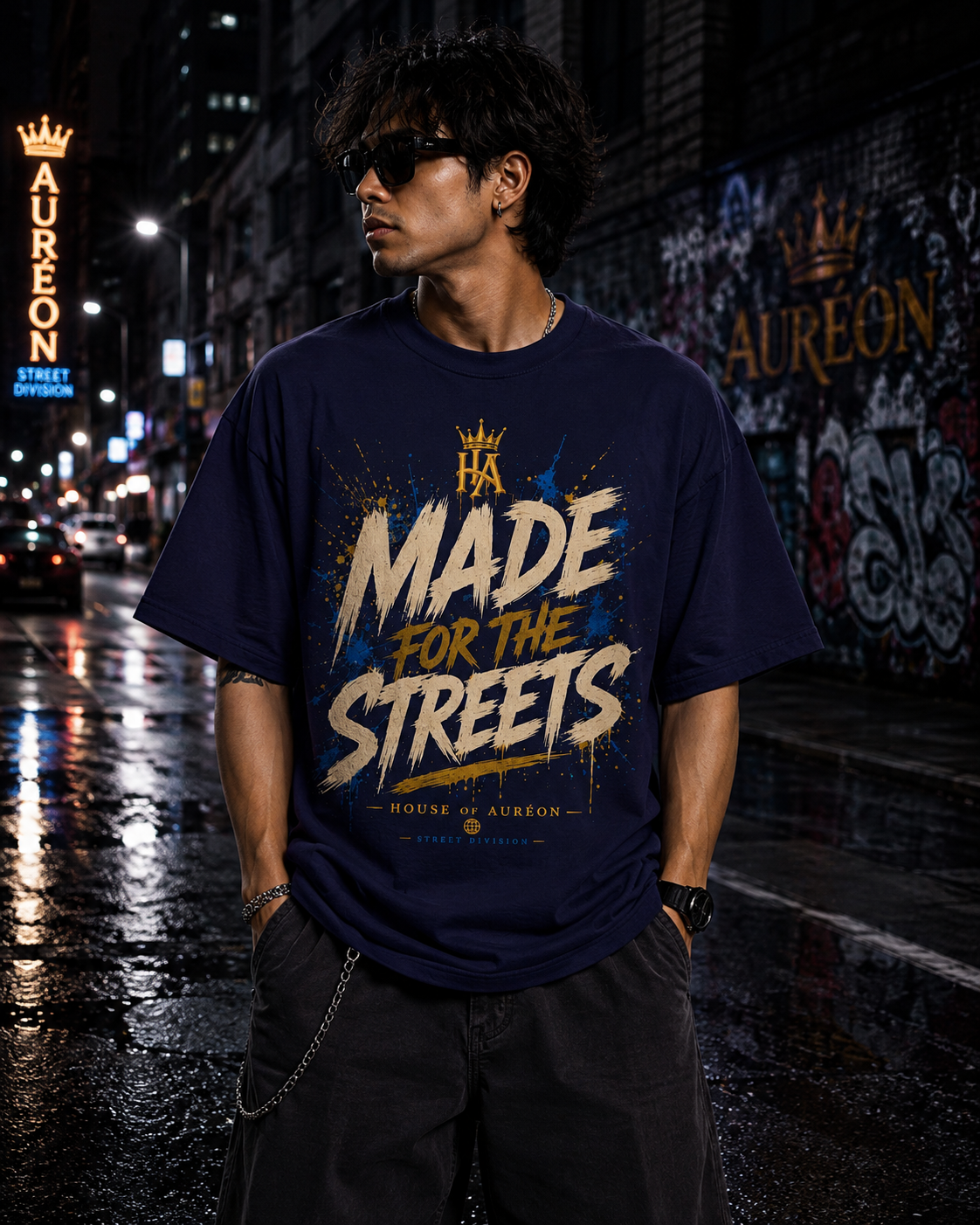 AUR-AS-MFS-LTD-SEP26-T2 | T-SHIRT | HEAVY WEIGHT GARMENT DYED TEE | UNISEX