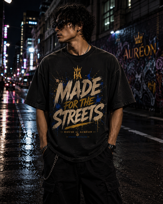 AUR-AS-MFS-LTD-SEP26-T2 | T-SHIRT | HEAVY WEIGHT GARMENT DYED TEE | UNISEX