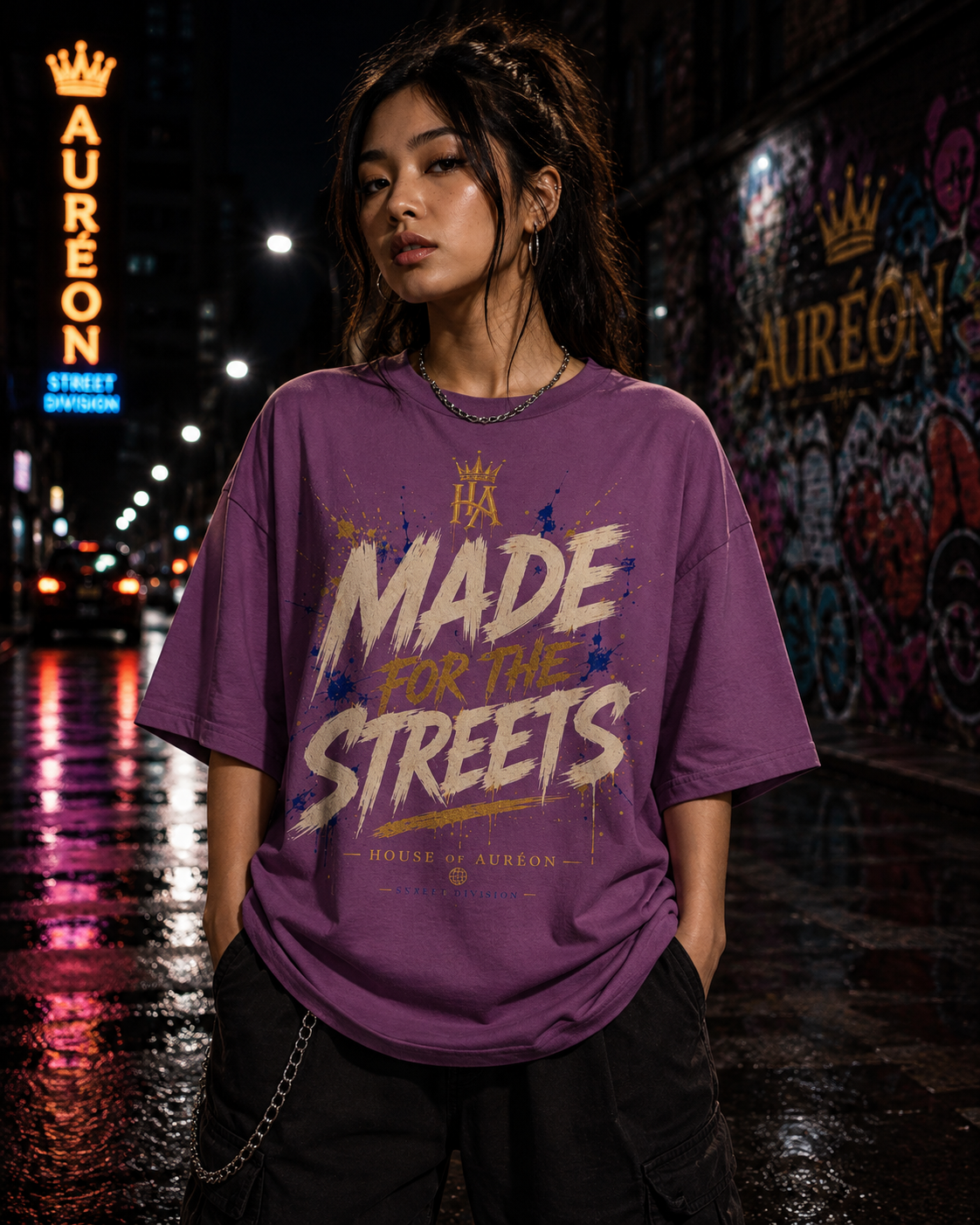 AUR-AS-MFS-LTD-SEP26-T2 | T-SHIRT | HEAVY WEIGHT GARMENT DYED TEE | UNISEX