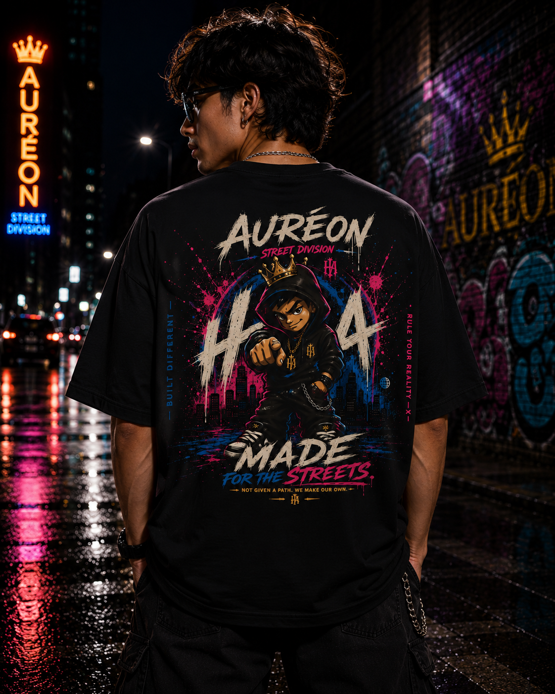 AUR-AS-MFS-LTD-SEP26-T1 | T-SHIRT | HEAVY WEIGHT GARMENT DYED TEE | UNISEX