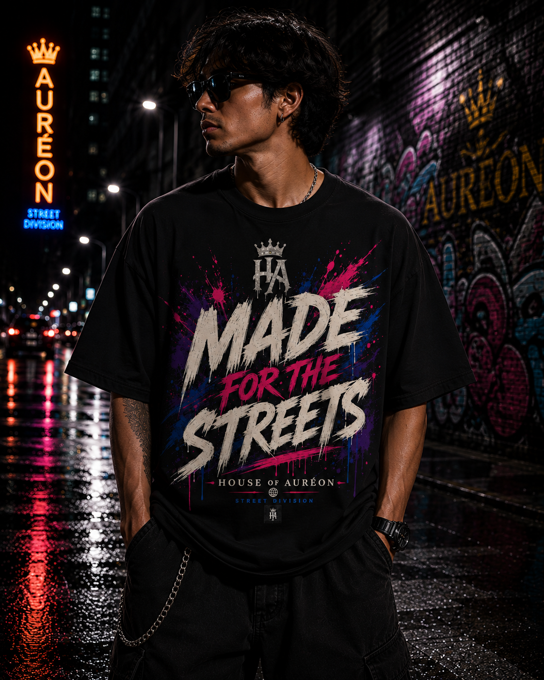 AUR-AS-MFS-LTD-SEP26-T1 | T-SHIRT | HEAVY WEIGHT GARMENT DYED TEE | UNISEX