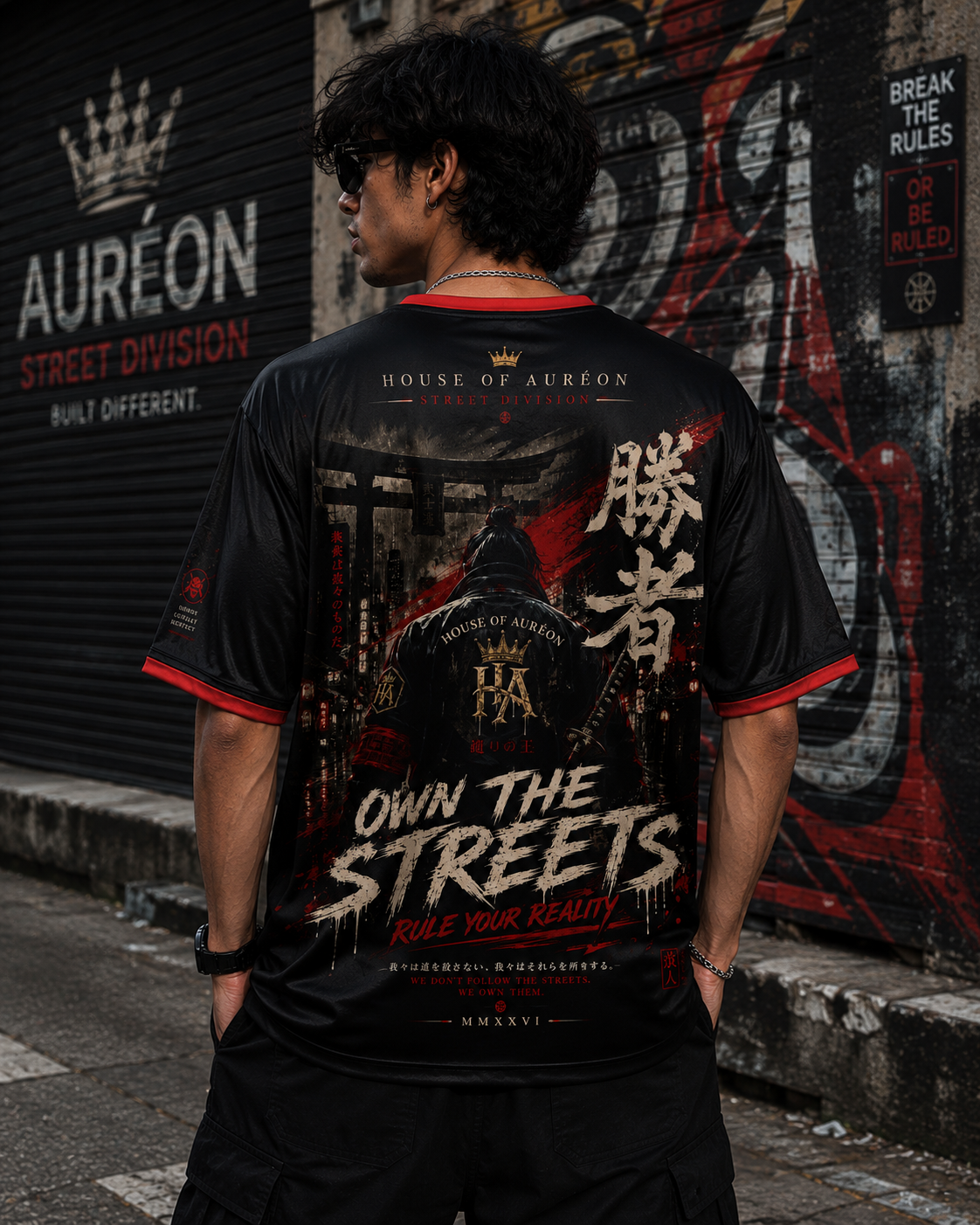 AUR-AS-MFS-LTD-SEP26-T3 | T-SHIRT | REGULAR FIT JERSEY | MENS