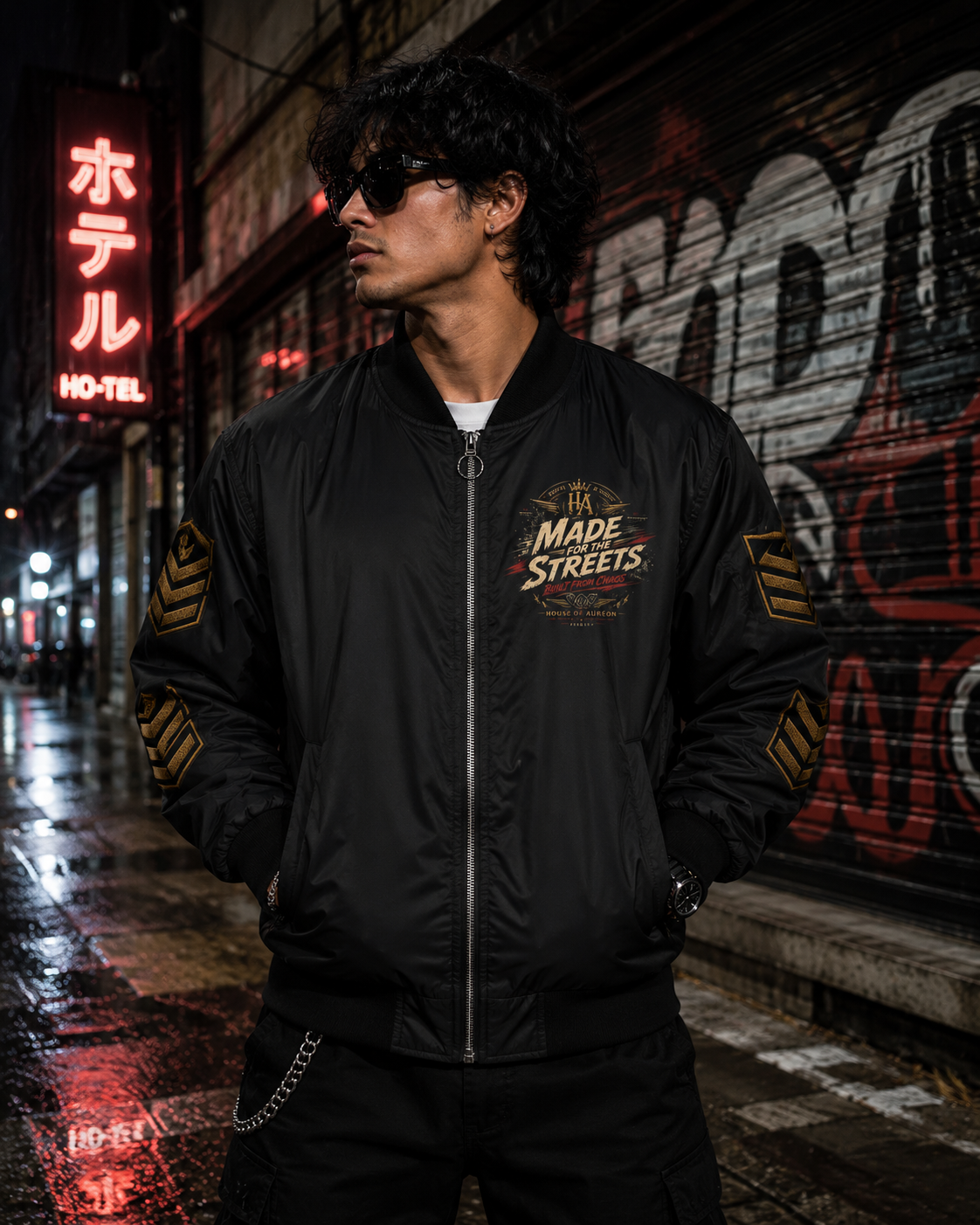 AUR-AS-MFS-LTD-SEP26-OW1 | BOMBER JACKET | OUTERWEAR | MEN