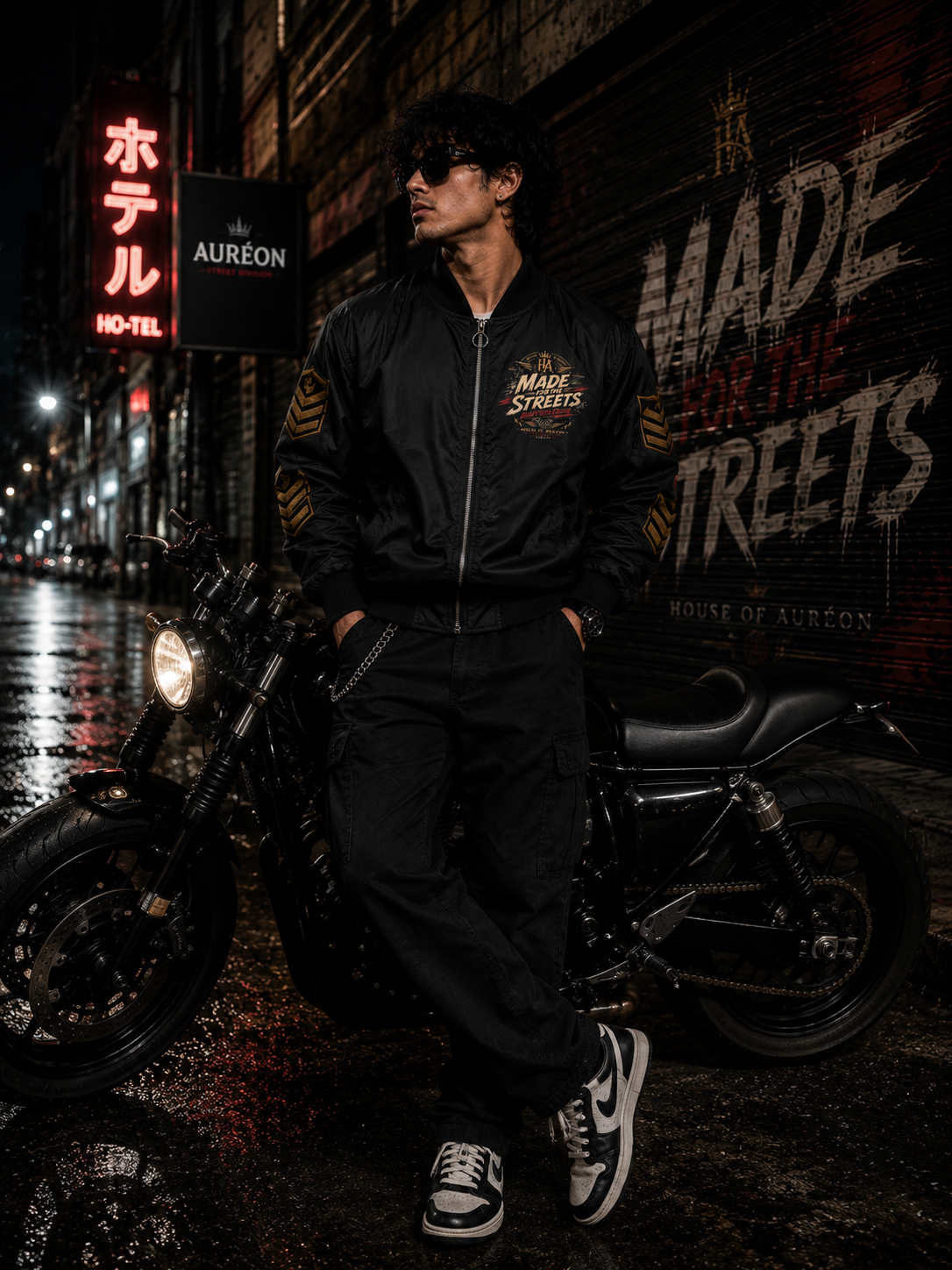 AUR-AS-MFS-LTD-SEP26-OW1 | BOMBER JACKET | OUTERWEAR | MEN