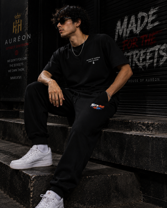 AUR-AS-MFS-LTD-SEP26-BOT1 | BOTTOM | EMBROIDED SWEATPANTS | UNISEX