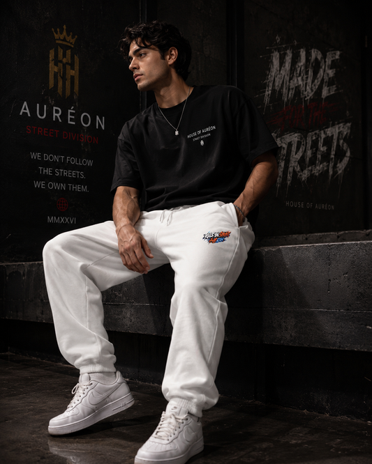 AUR-AS-MFS-LTD-SEP26-BOT1 | BOTTOM | EMBROIDED SWEATPANTS | UNISEX