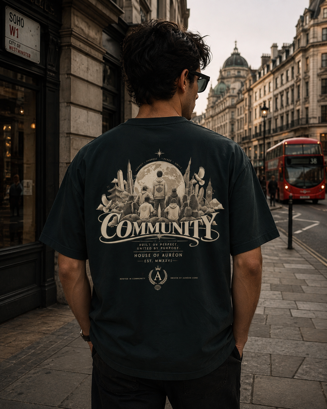 HOA-AL-COM-D1-S26-T4 | T-SHIRT | OVERSIZED TEE | MEN