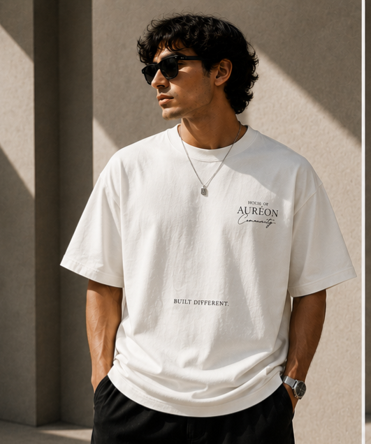 HOA-AL-COM-D1-S26-T4 | T-SHIRT | DROP SHOULDER | MALE